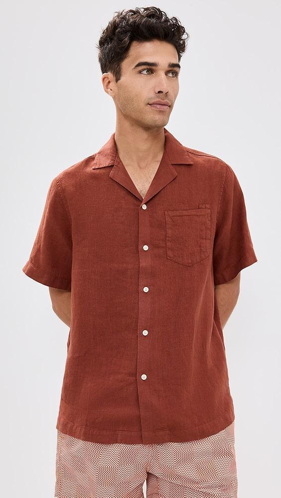 Frescobol Carioca Angelo Linen Shirt | Shopbop Product Image