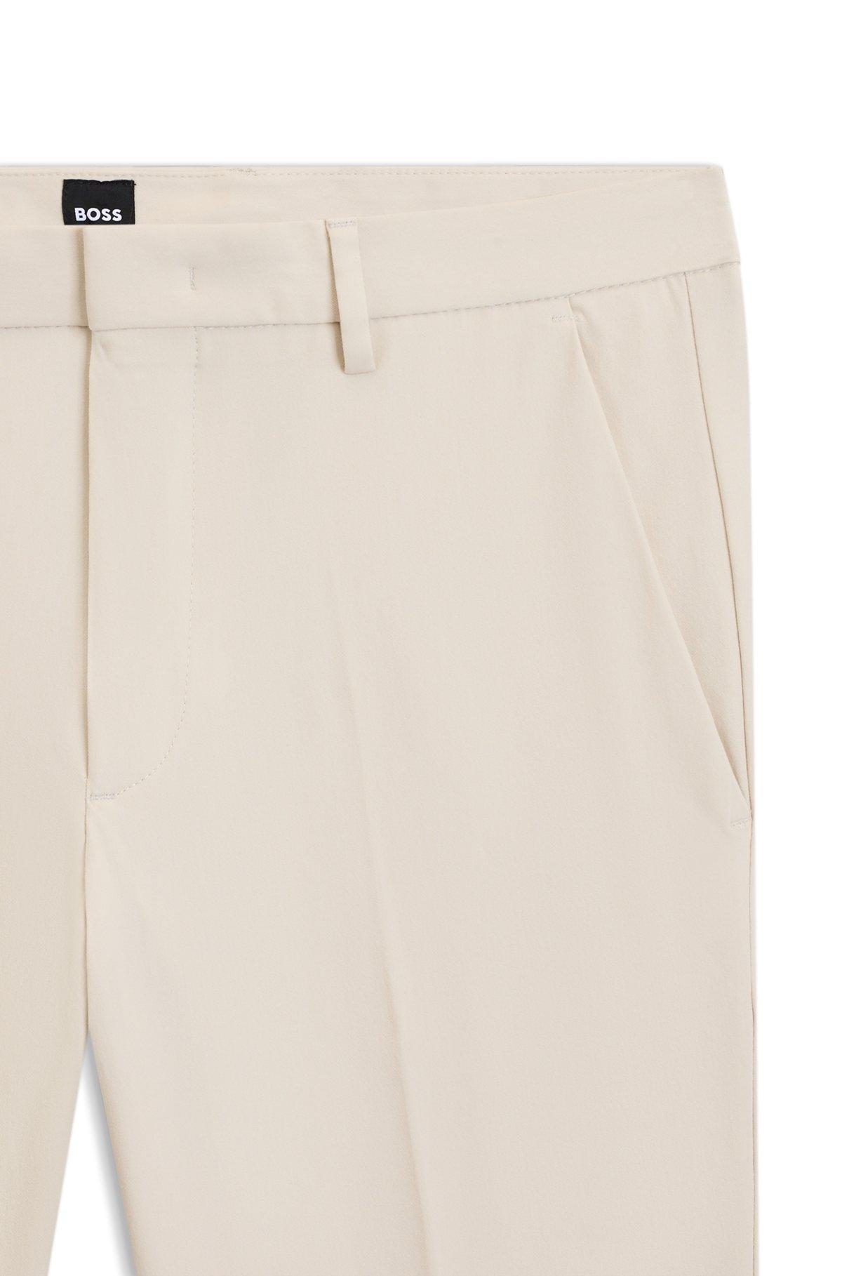 Slim-fit trousers in stretch cotton Product Image