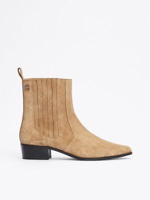 Suede Cowboy Chelsea Boot Product Image