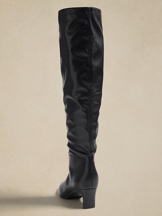 Vegan Tall Slouch Boot Product Image