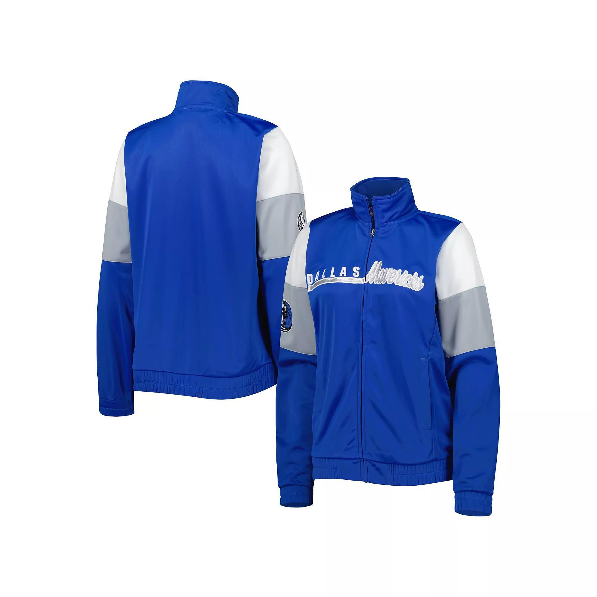 Women's G-III 4Her by Carl Banks Blue Dallas Mavericks Change Up Full-Zip Track Jacket,  Product Image