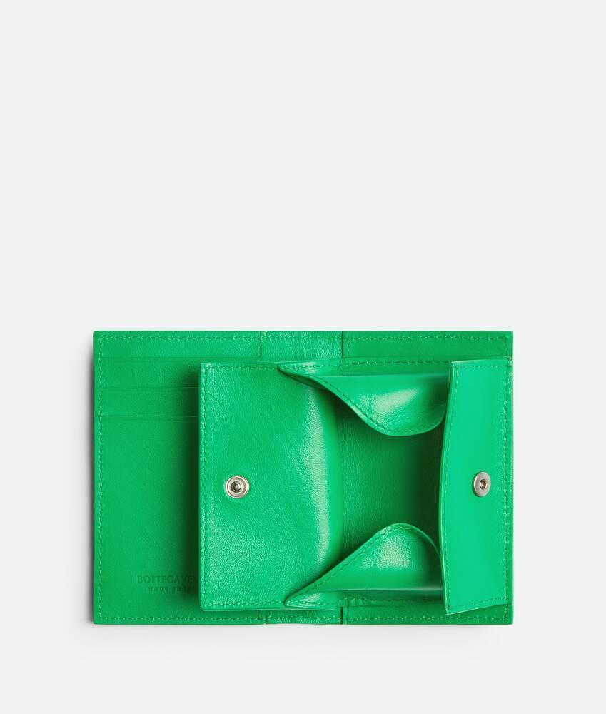 Men's Intrecciato Flap Card Case in Parakeet Product Image