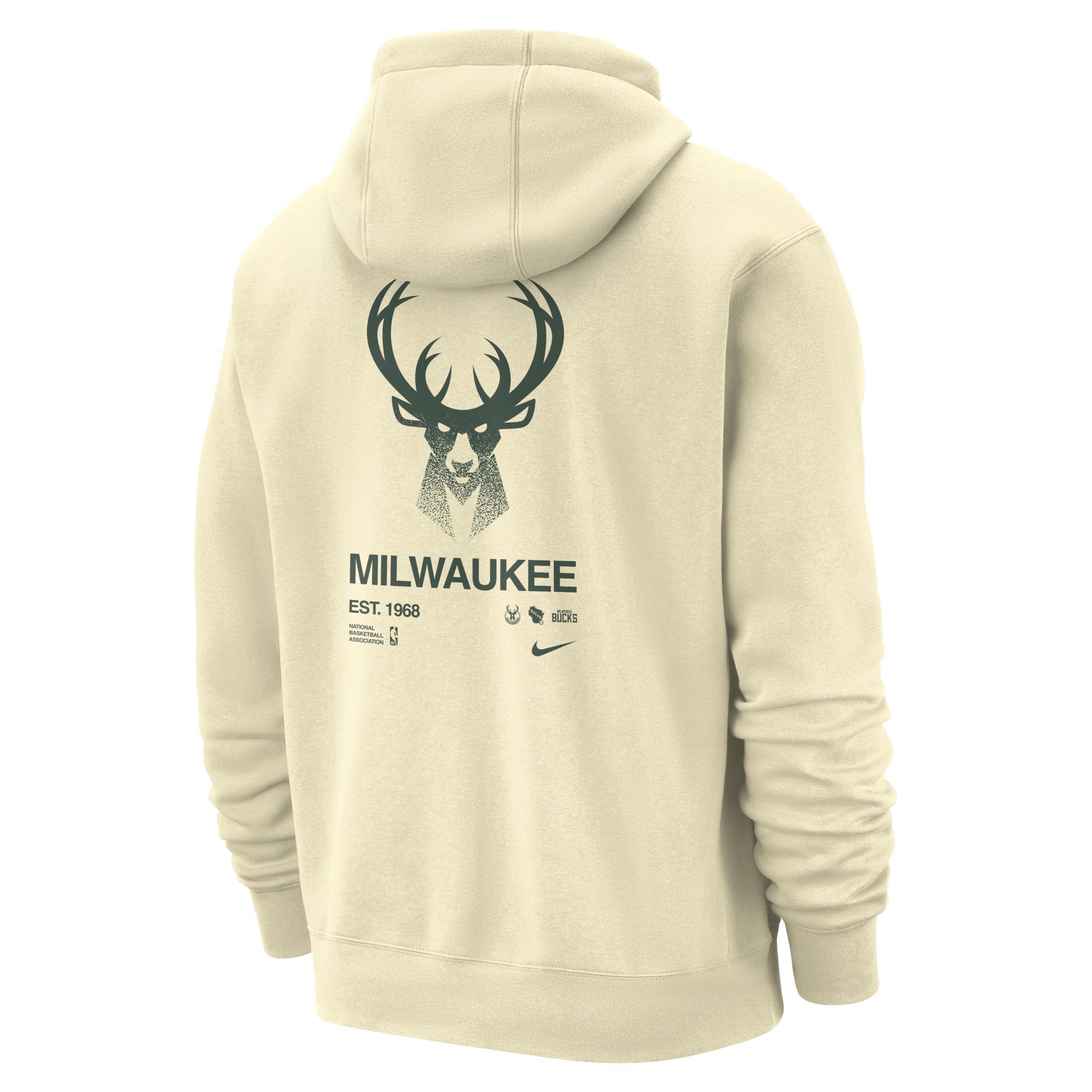 Milwaukee Bucks Club Courtside Nike Mens NBA Pullover Hoodie Product Image