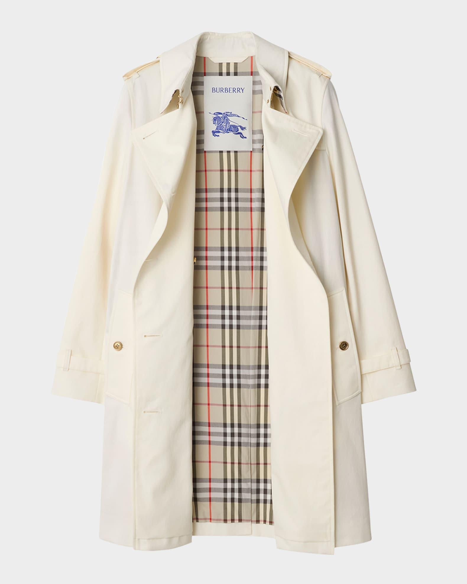 Kensington Belted Double-Breasted Trench Coat Product Image
