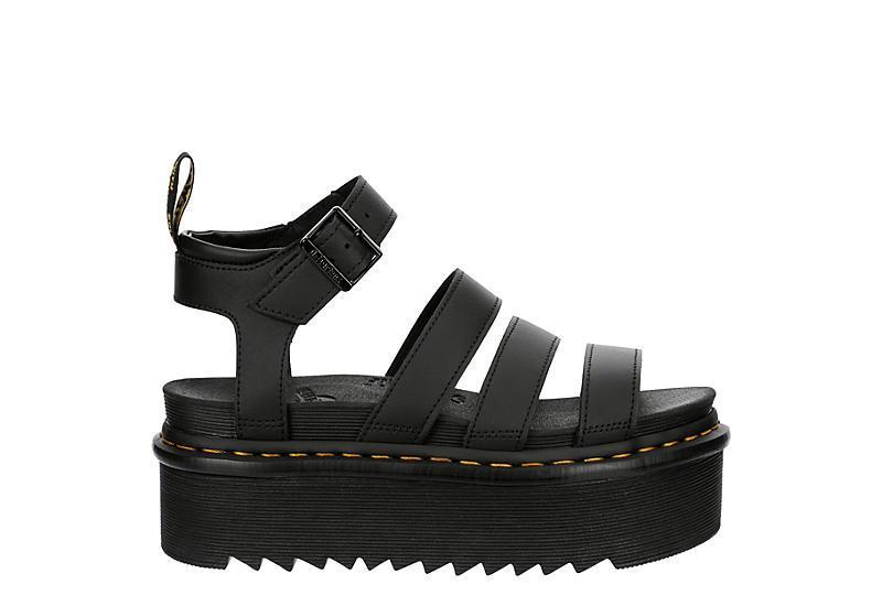 Blaire Hydro Leather Platform Strap Sandals Product Image