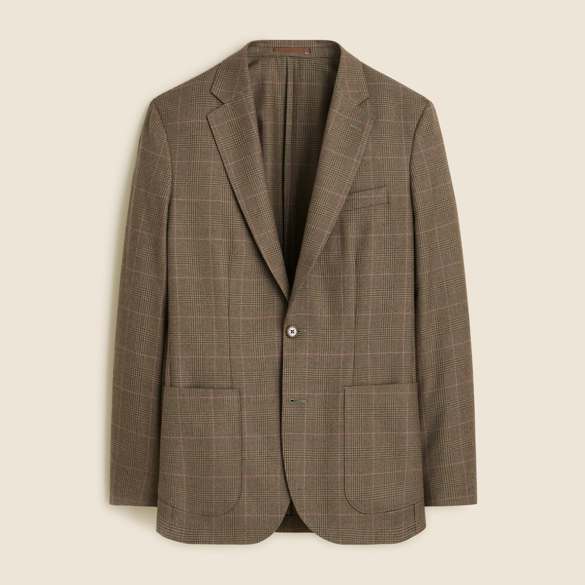 Ludlow Slim-fit blazer in English cotton-wool blend Product Image