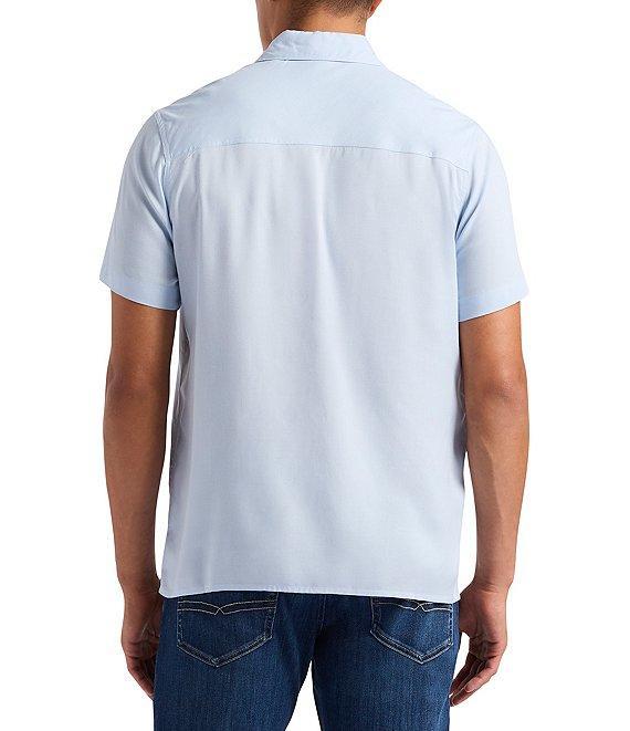 Buffalo David Bitton Sirilo Solid Short Sleeve Woven Shirt Product Image