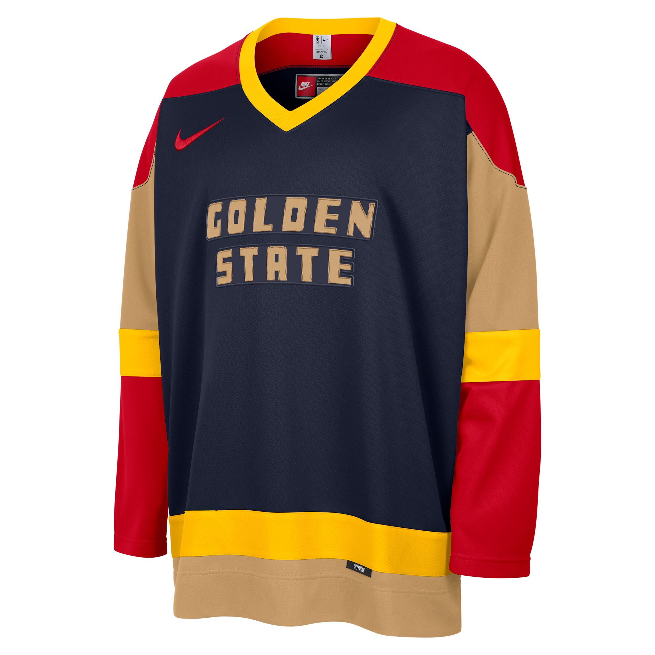 Golden State Warriors City Edition Nike Men's NBA Hockey Jersey Product Image