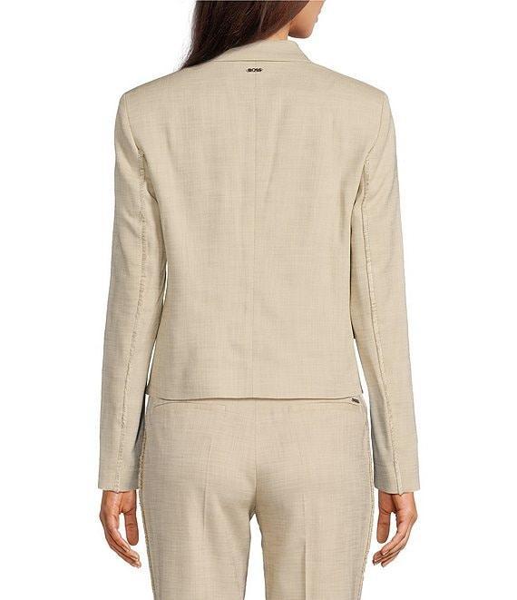 BOSS by Hugo Boss Jaleto Notch Lapel Long Sleeve Blazer Product Image