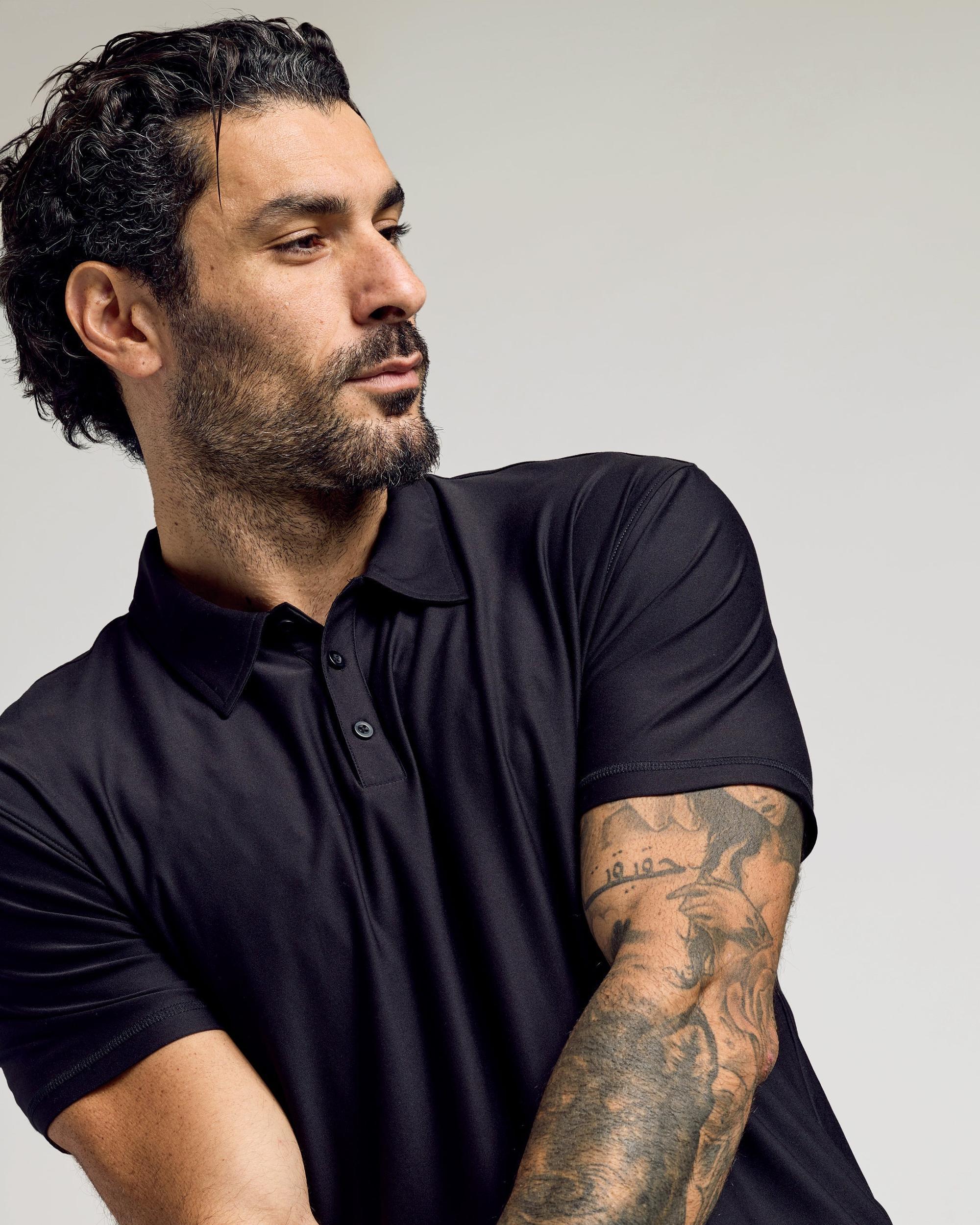 Black Active Polo 2.0 Product Image