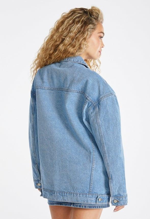 Ultra Oversized Denim Jacket Product Image