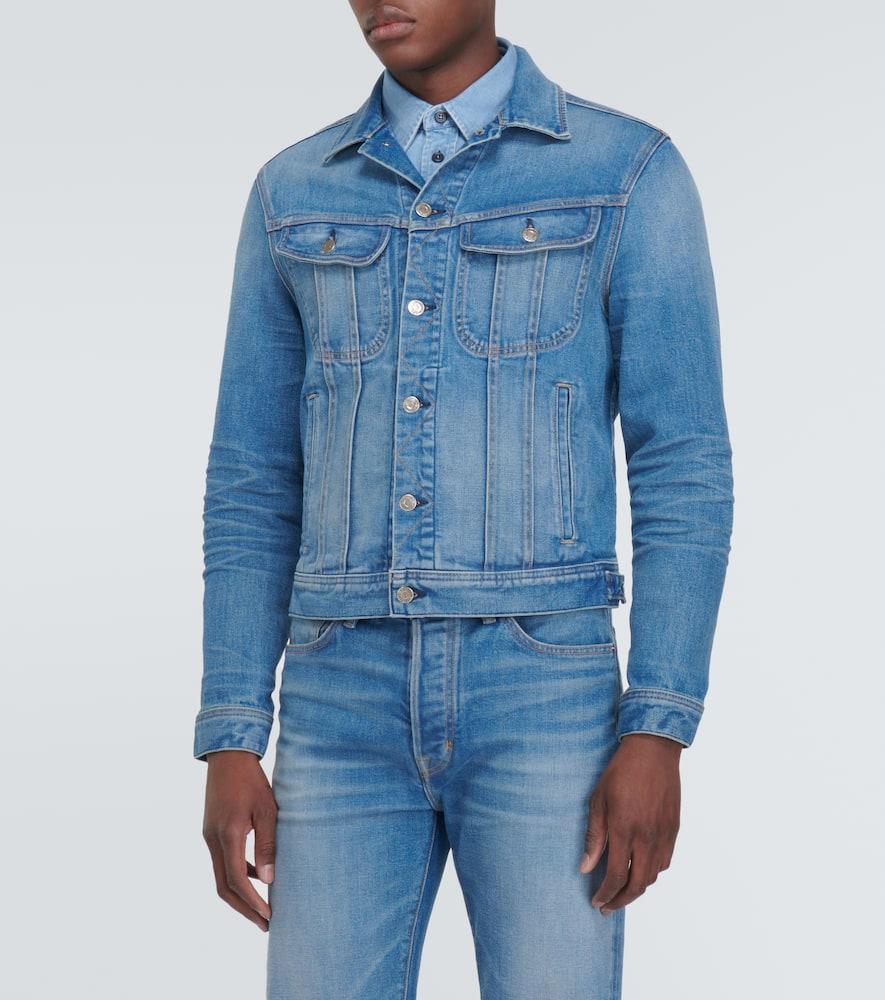 TOM FORD Broken Jacket In Blue Product Image