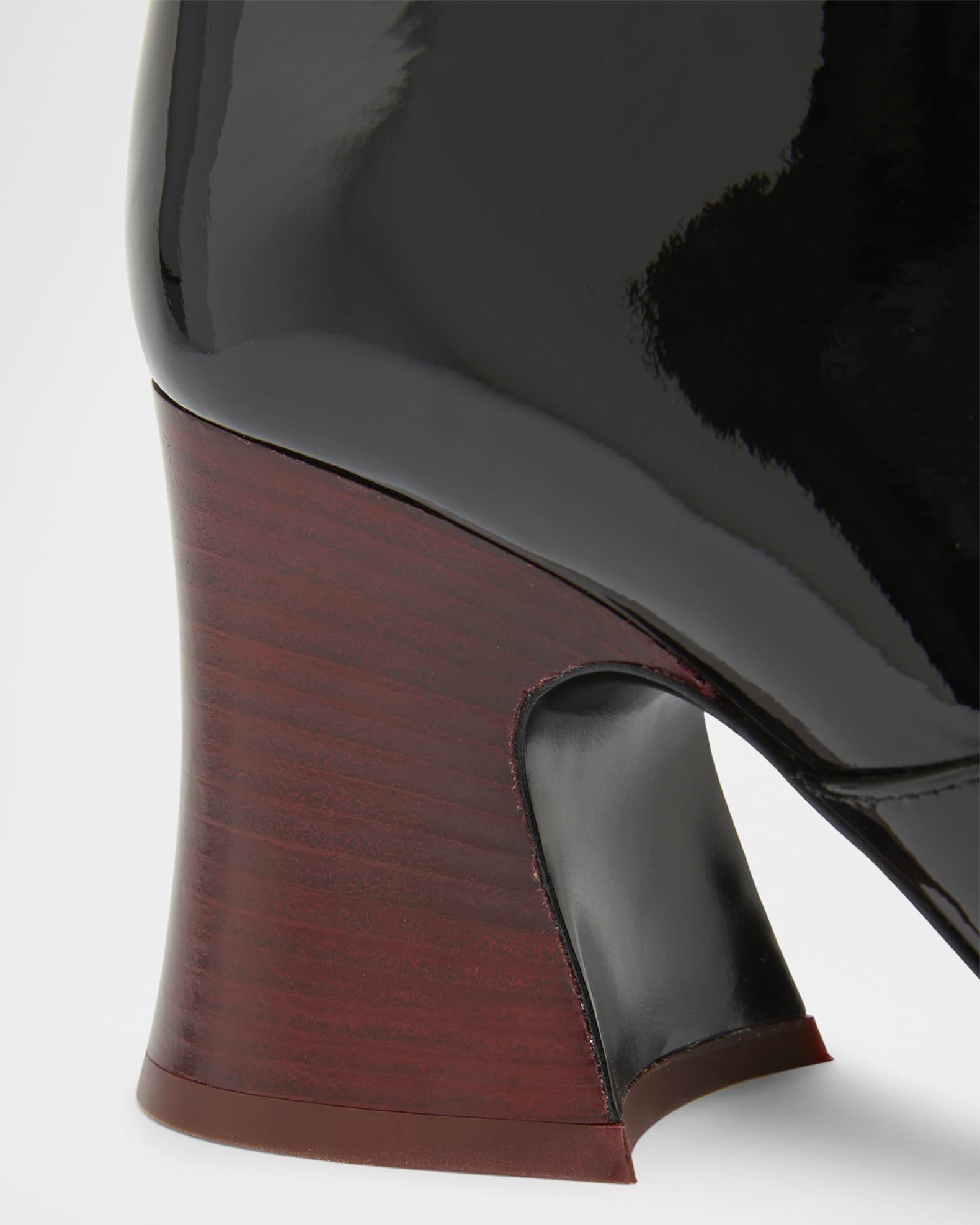 Janis Patent Leather Booties Product Image