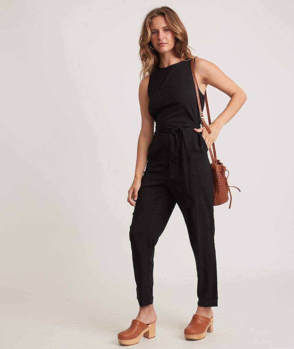 Eloise Belted Jumpsuit Product Image