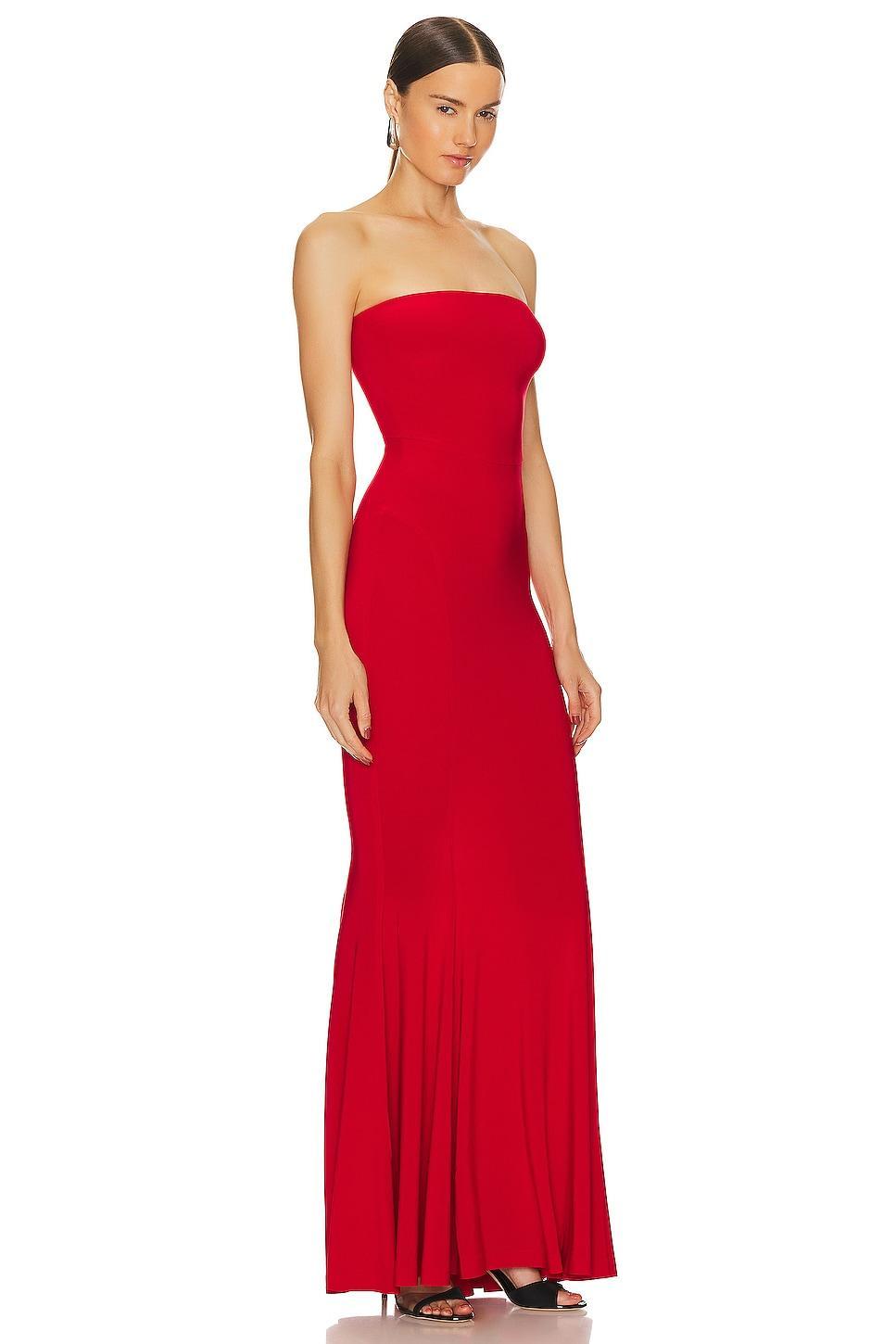 Strapless Fishtail Gown Norma Kamali Product Image