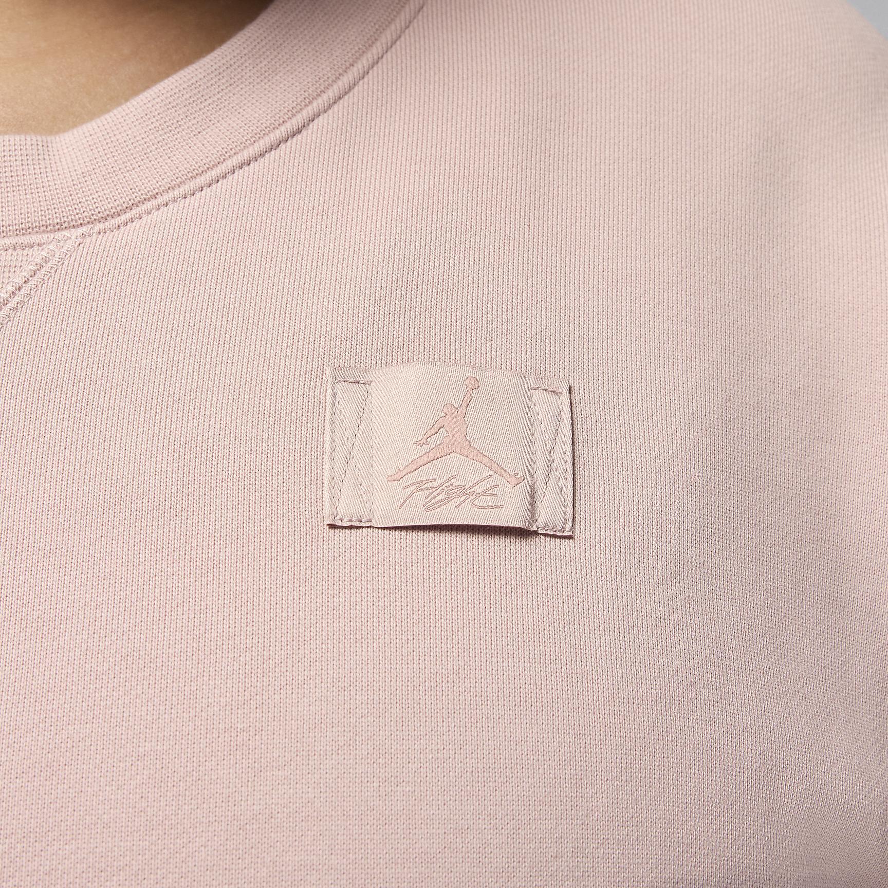 Jordan Flight Fleece Women's Crew-Neck Sweatshirt (Plus Size) Product Image