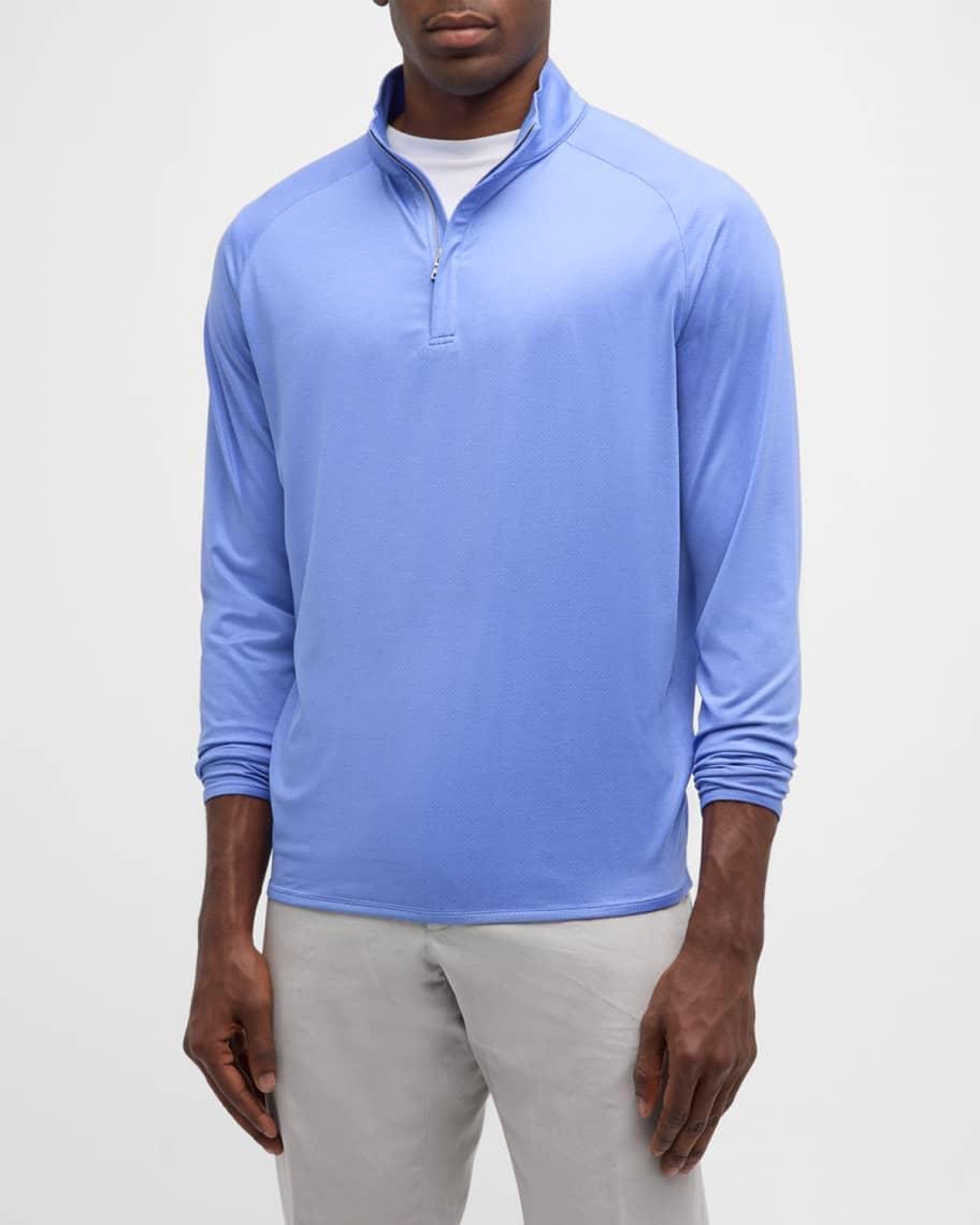 Men's Stealth Delancy Dot Quarter-Zip Sweater  Product Image