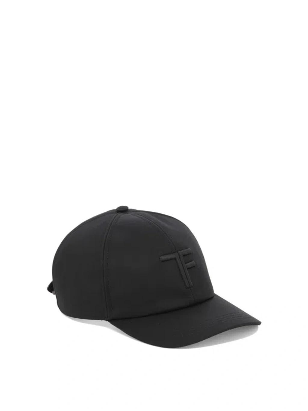 TOM FORD Baseball Cap With Logo In Black Product Image