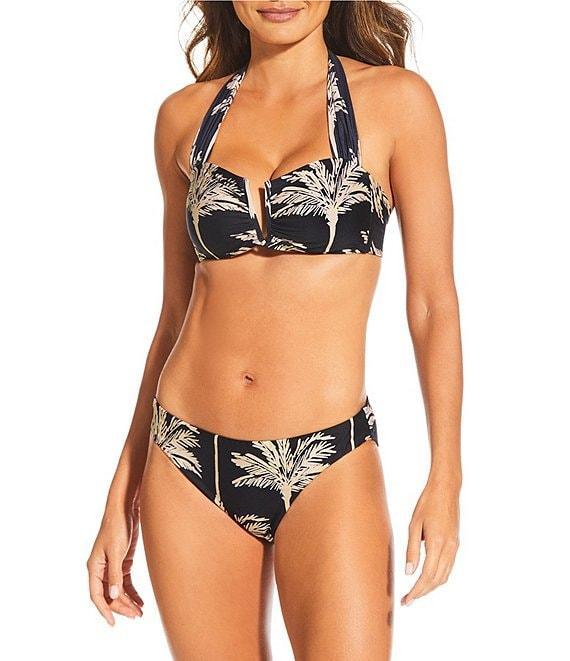 Gibson & Latimer West Palms V-Wire Bandeau Swim Top Product Image