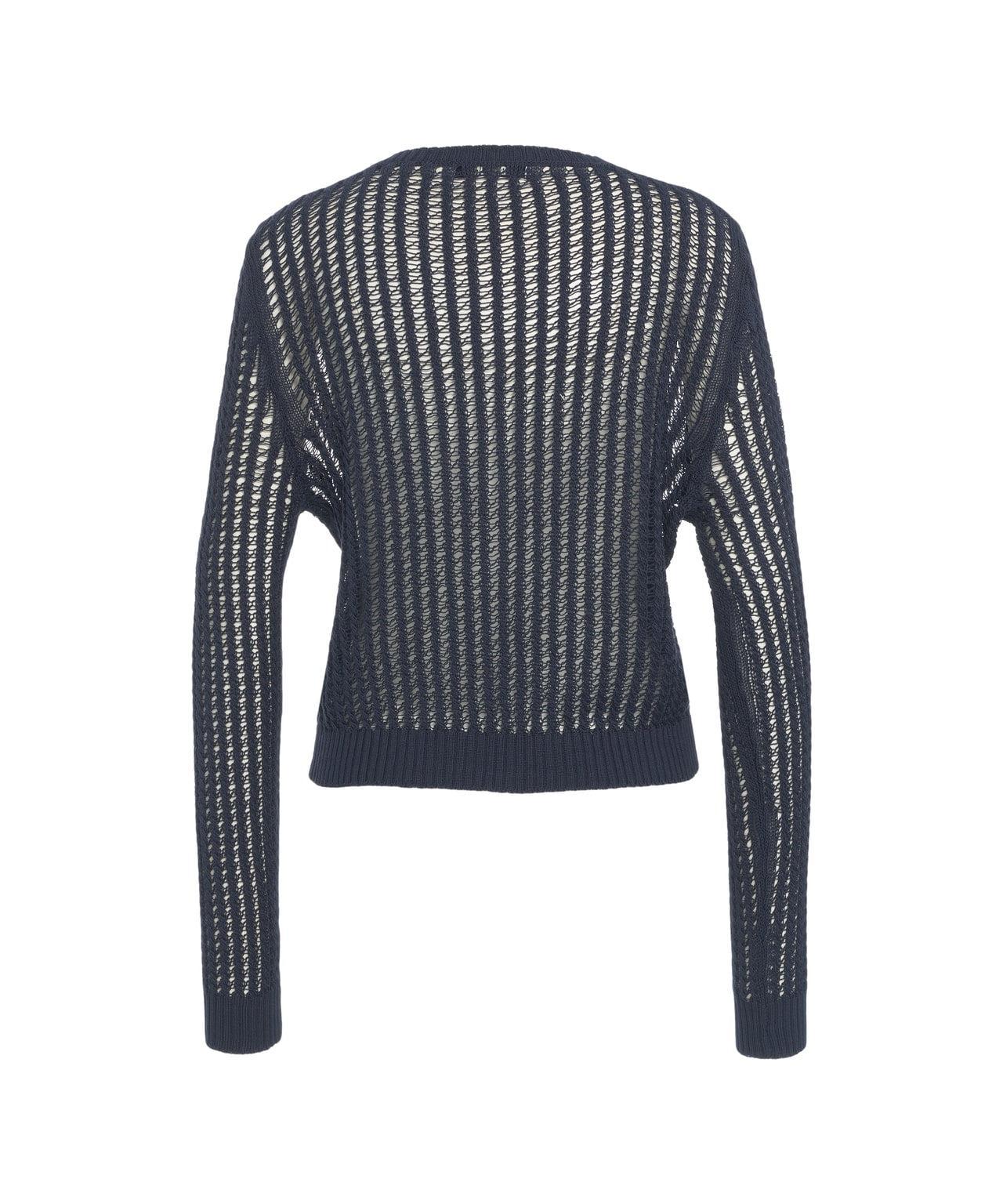 Open knit cardigan Product Image