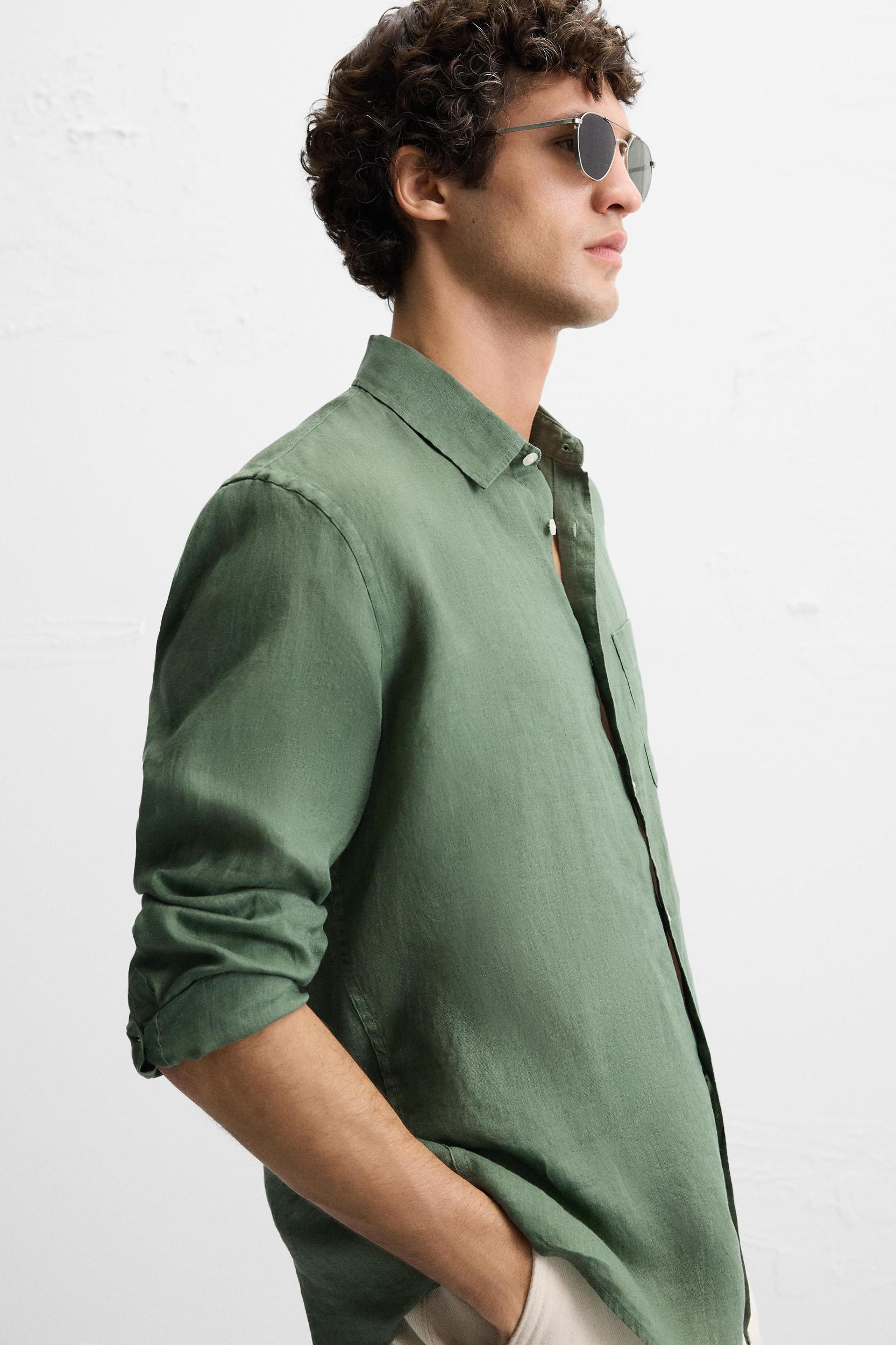 100% LINEN SHIRT Product Image