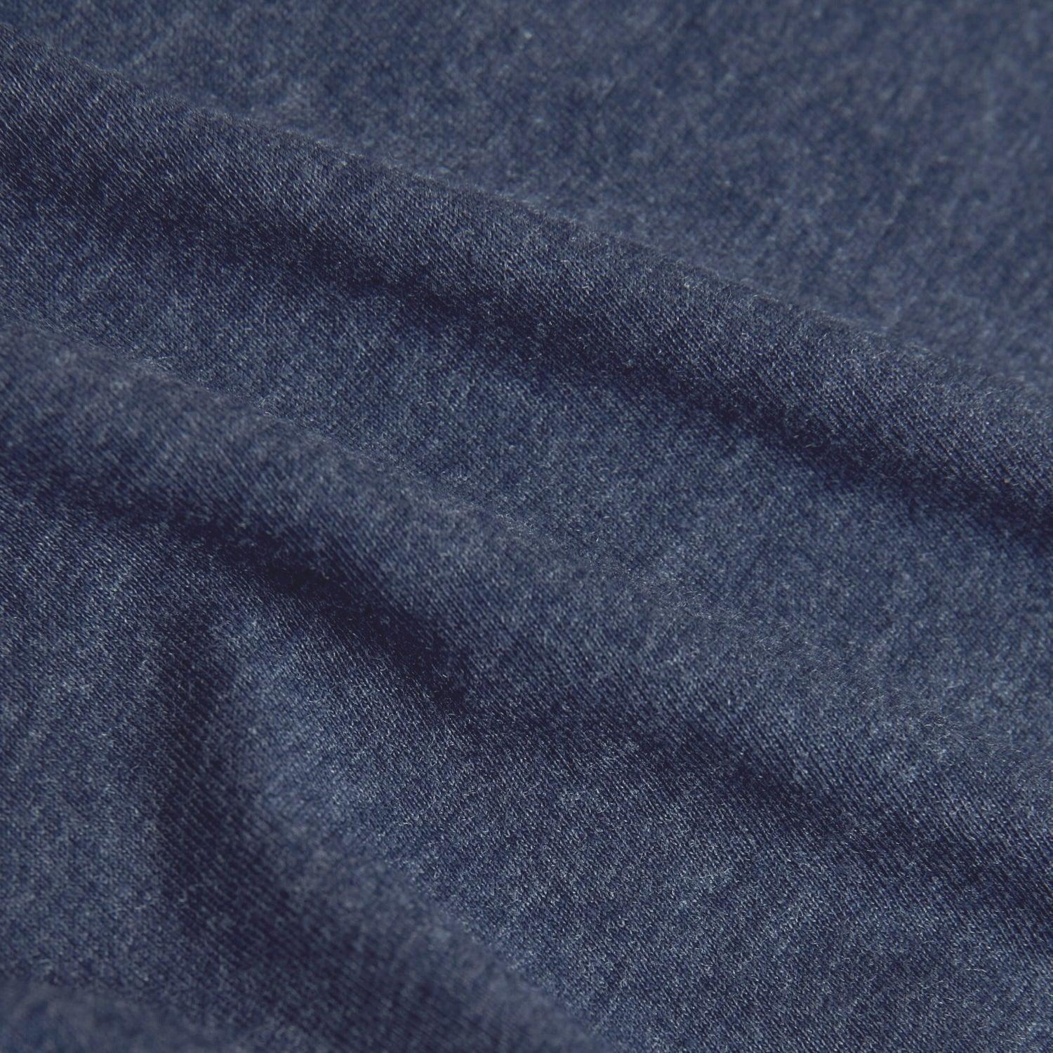 Heather Navy Classic Crew Neck Product Image