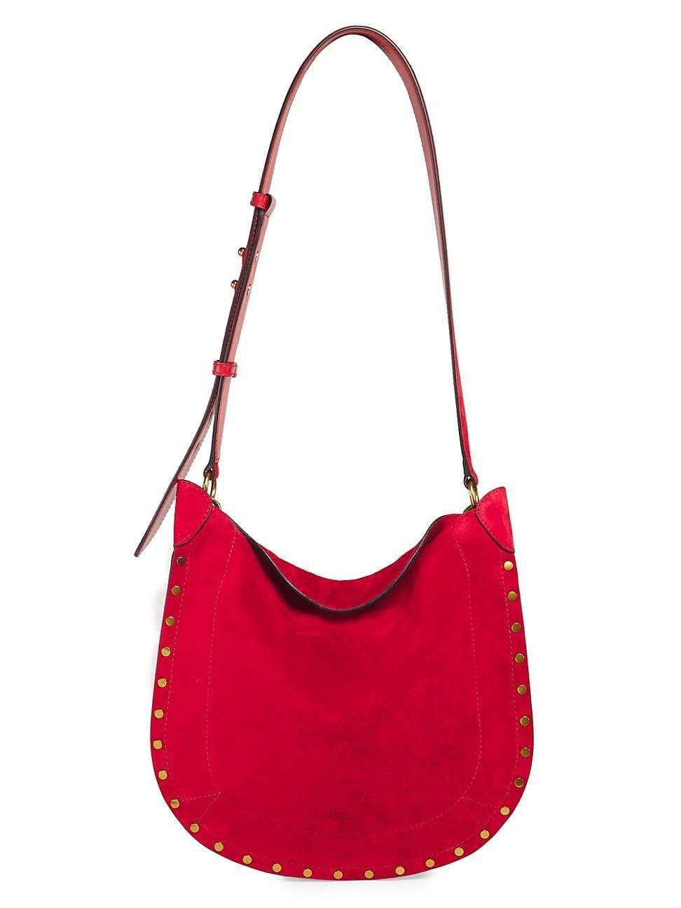 Womens Oskan Suede Leather Bag Product Image