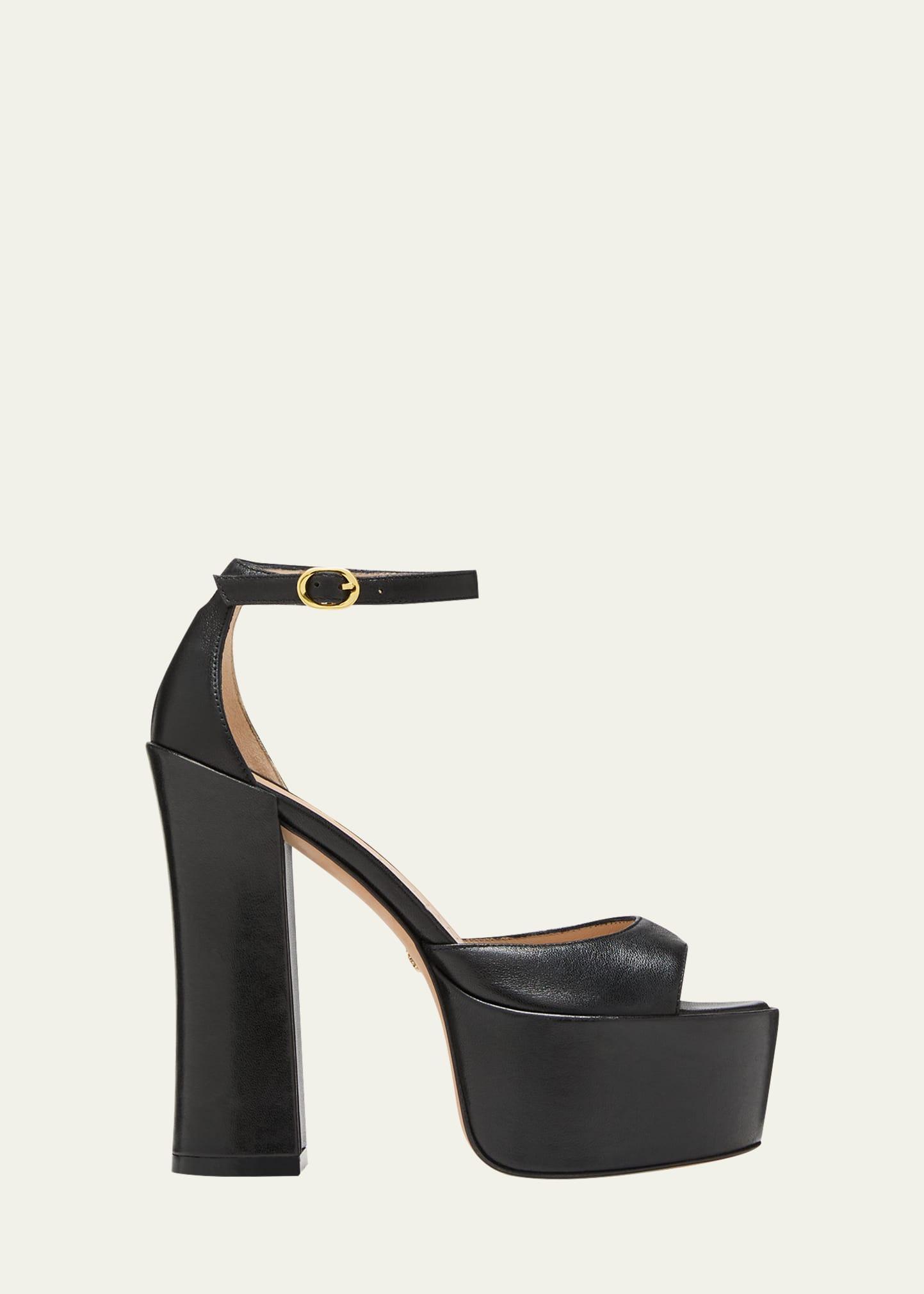 Ryder Ankle-Buckle Platform Sandals Product Image