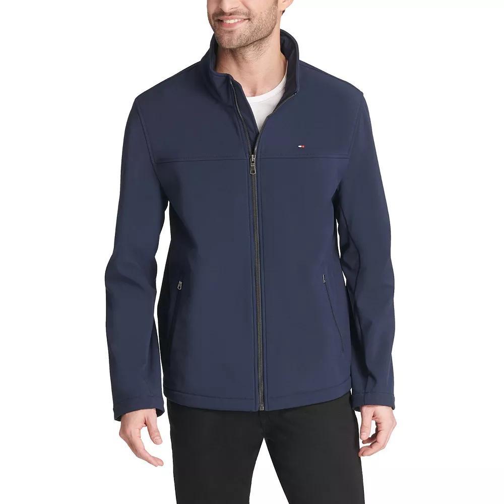 Men's Tommy Hilfiger Softshell Stand Collar Jacket,  Product Image