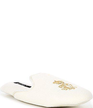 Lauren Ralph Lauren Womens Classic Solid Slippers Product Image