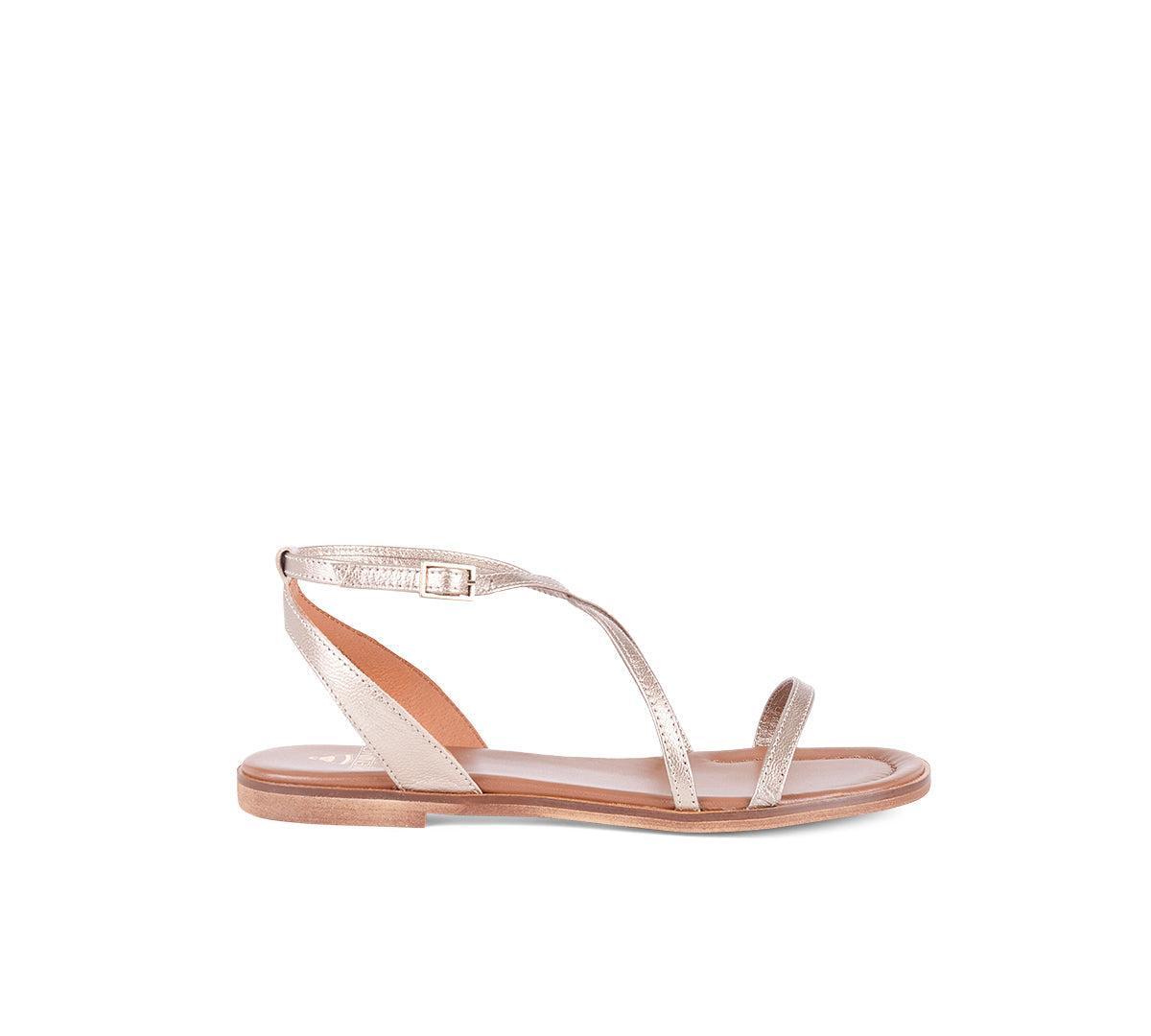 Cadaqués Champagne Sandal Product Image