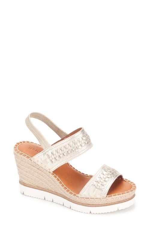 Gentle Souls by Kenneth Cole Womens Elyssa Braided Wedge Sandals Product Image