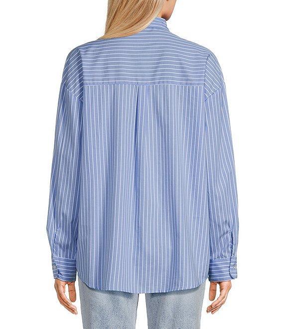 Copper Key Oversized Button-Front Shirt Product Image