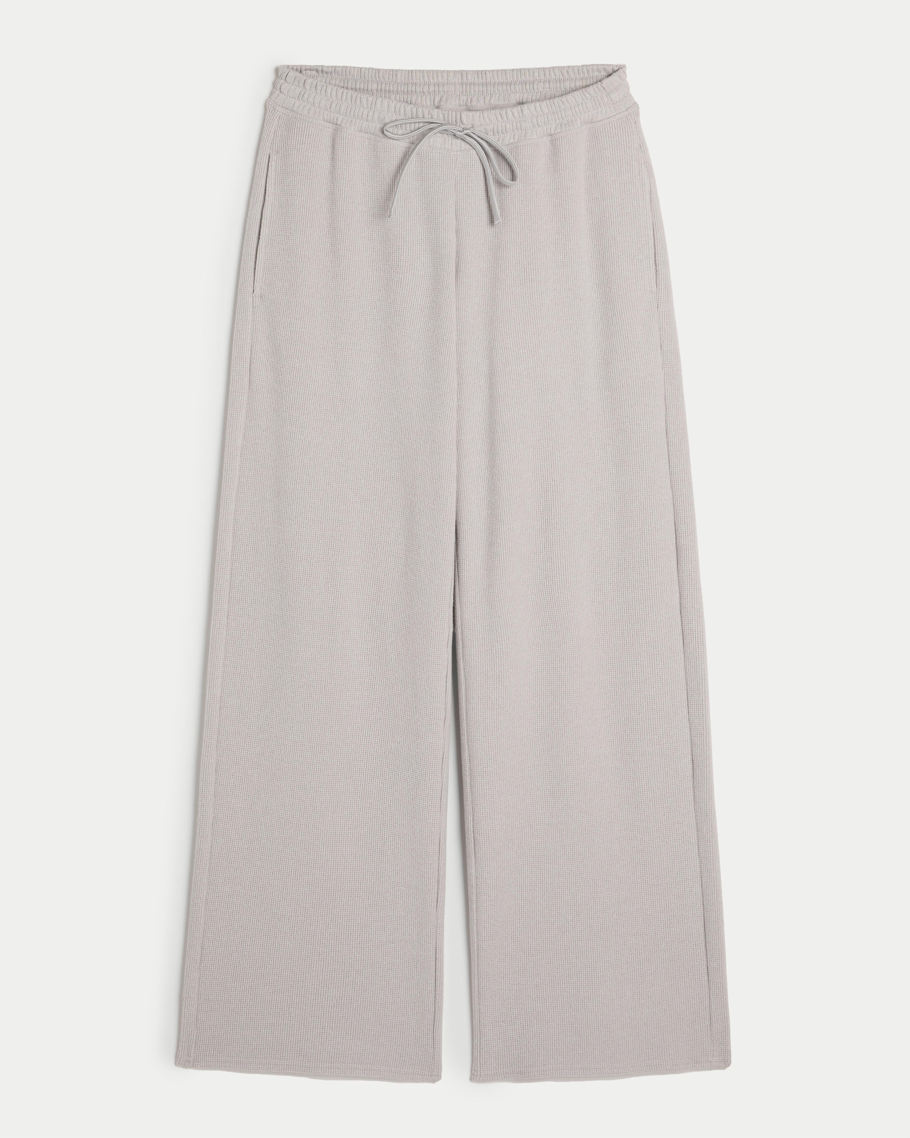 Gilly Hicks Waffle Straight Pants Product Image