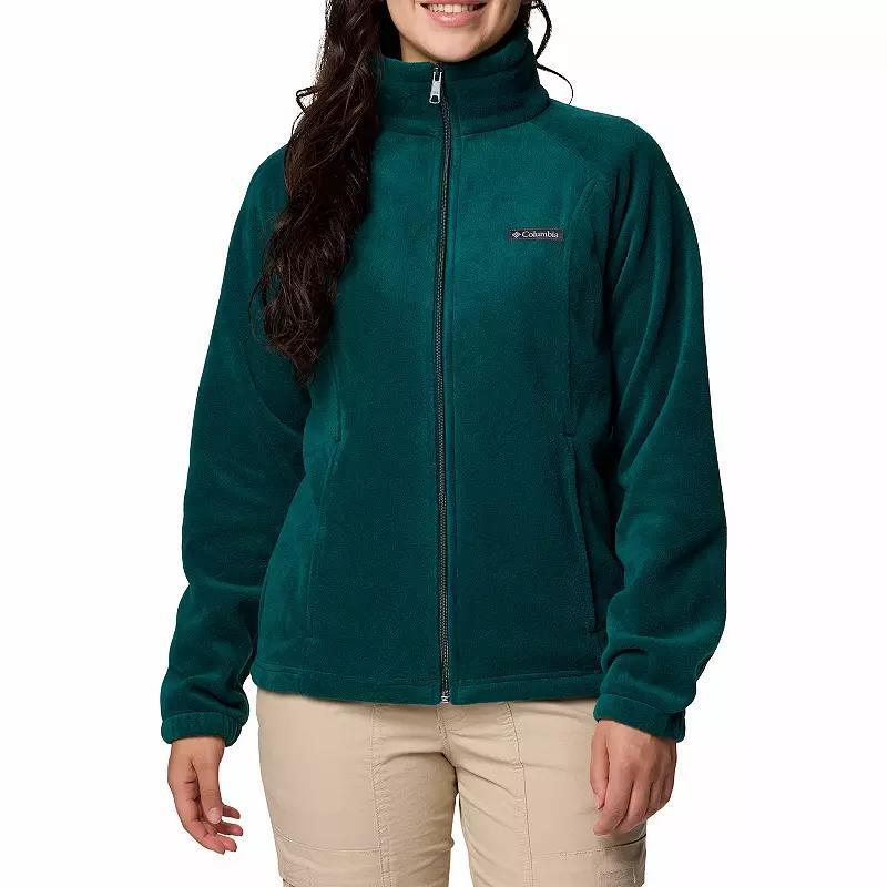 Plus Size Columbia Benton Springs Full-Zip Fleece Jacket, Women's, Size: 1XL, Clematis Blue Product Image