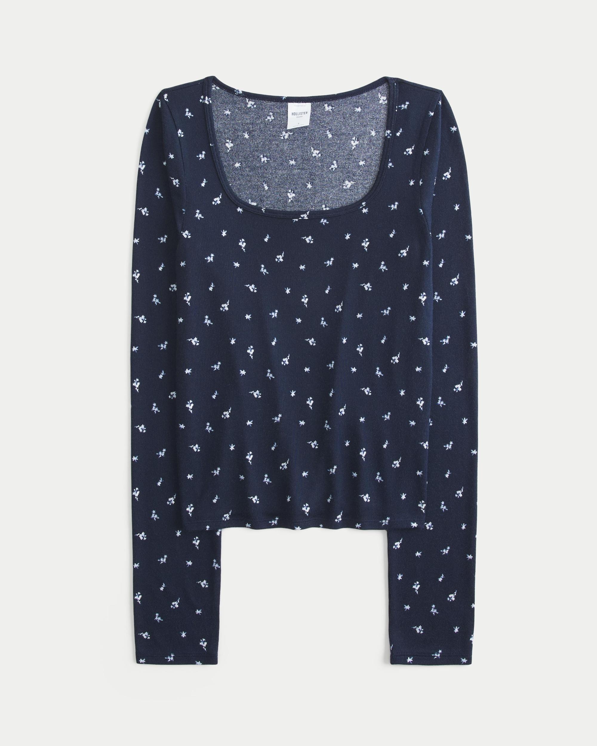 Cozy Berry Pattern Pajama Top Product Image