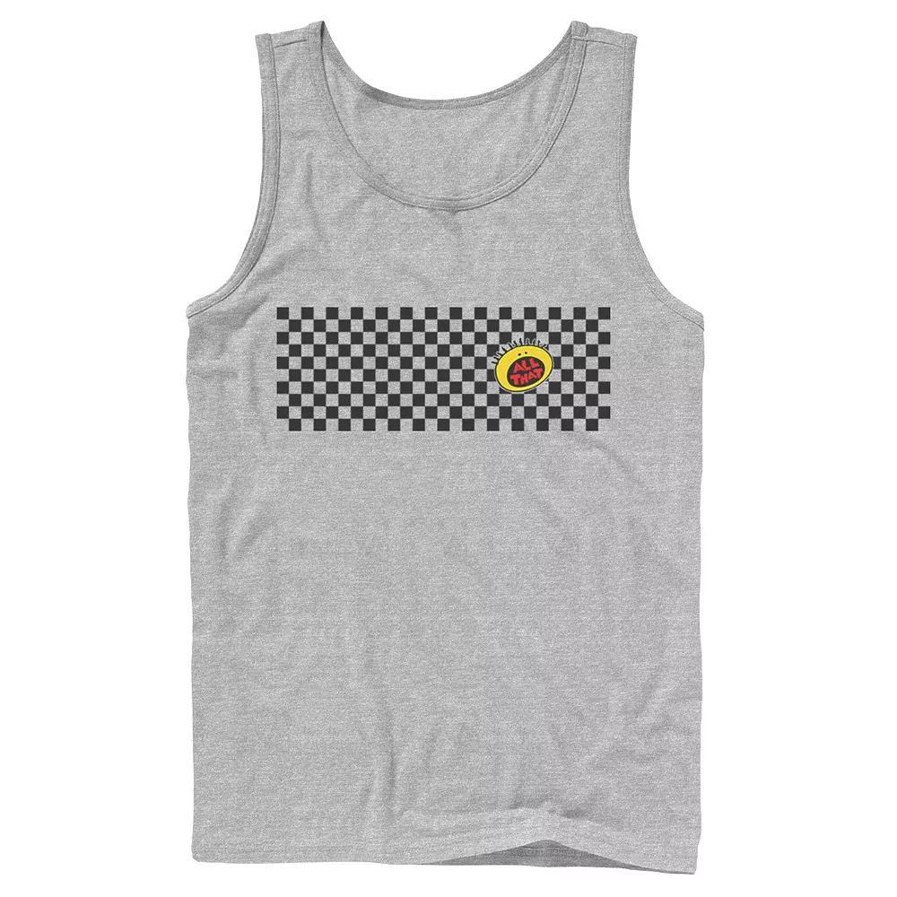 Men's Nickelodeon All That Left Chest Logo Paneled Checkers Graphic Tank Top,  Product Image