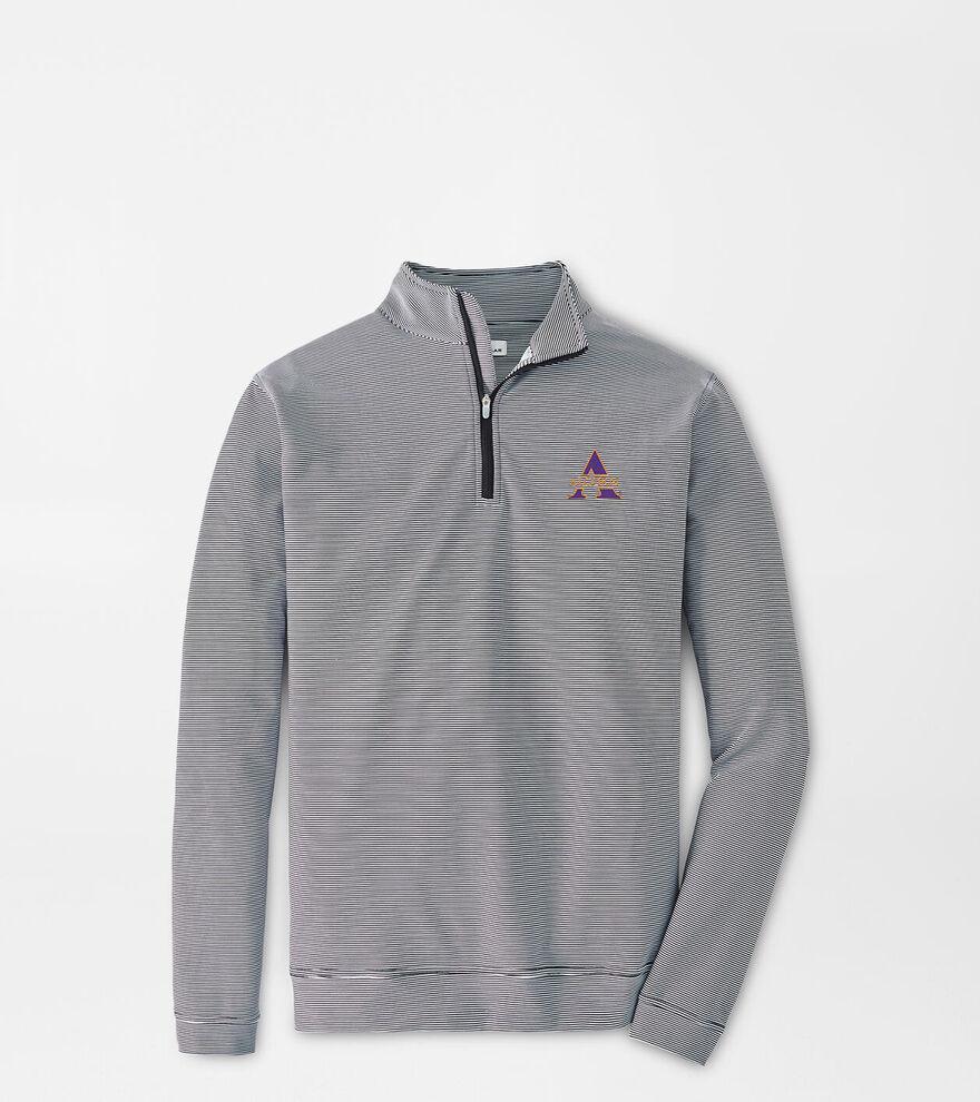 Georgia G Perth Sugar Stripe Performance Quarter-Zip Product Image