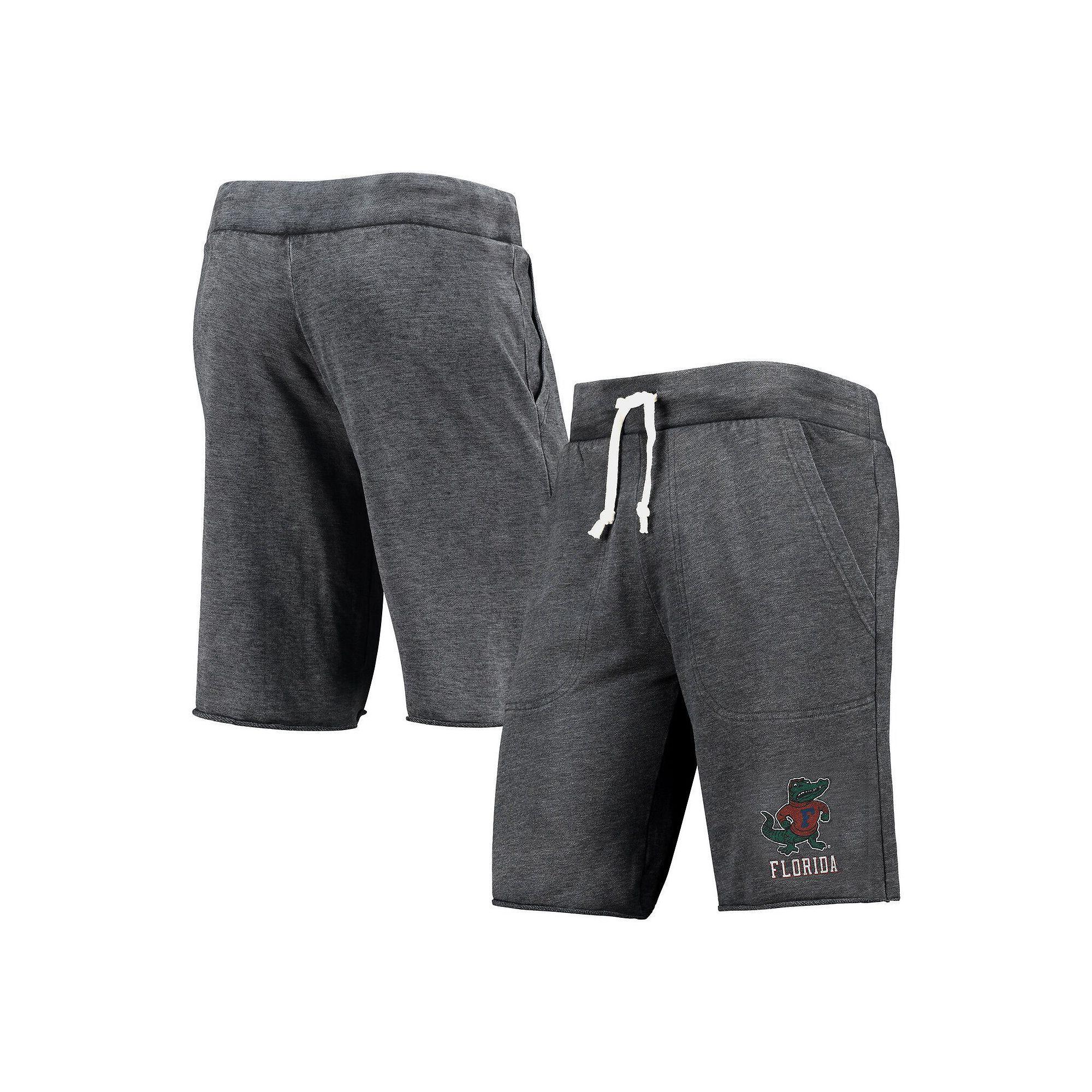 Men's Heathered Black Alternative Apparel Florida Gators Victory Lounge Shorts, Size: Small Product Image