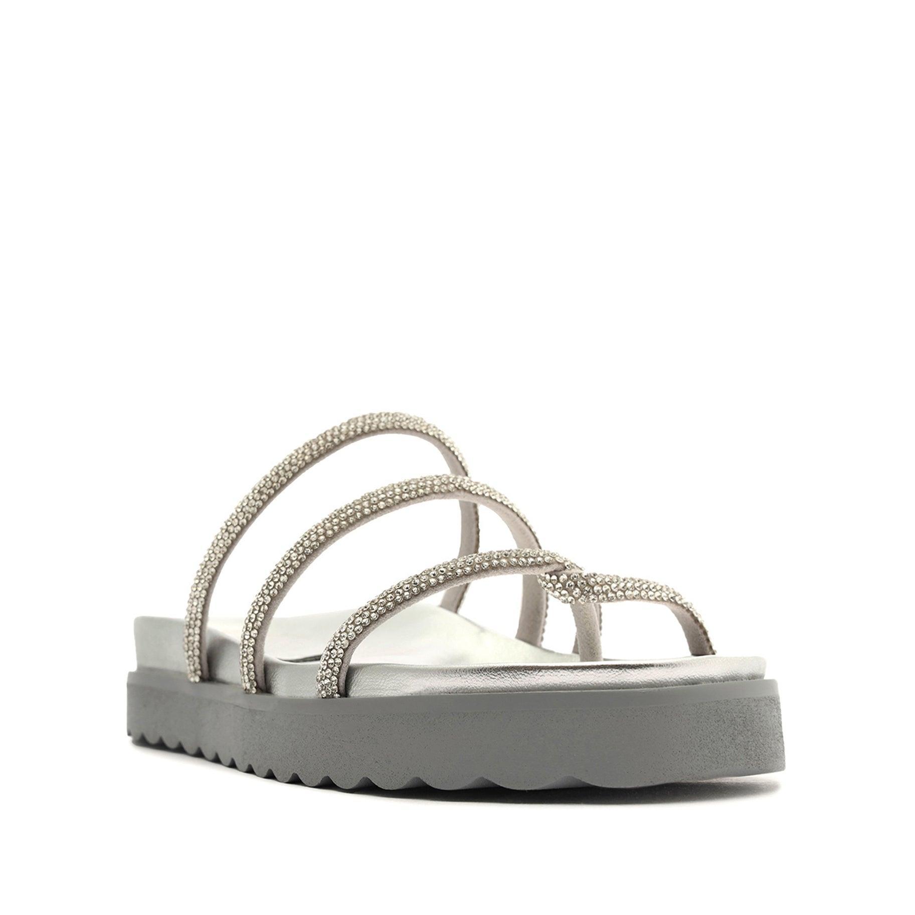 Phoebe Sporty Metallic Nappa Leather Sandal Female Product Image