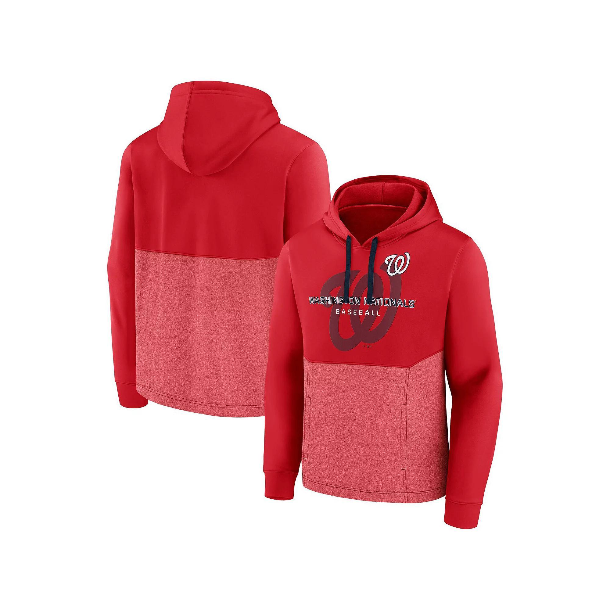 Men's Fanatics Branded Red St. Louis Cardinals Call the Shots Pullover Hoodie,  Product Image