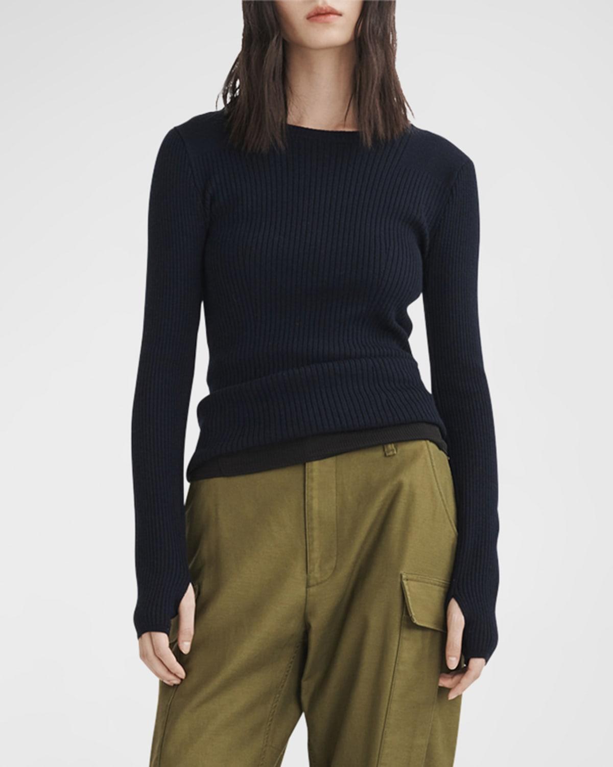 rag & bone Audrina Long Sleeve Tee Product Image