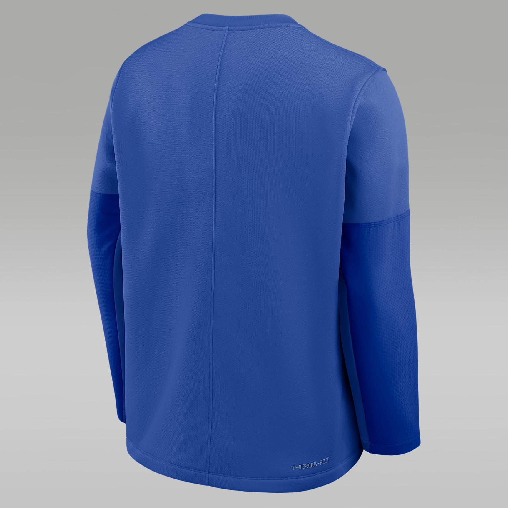 Mens Florida Sideline Coach Jordan Brand Therma-FIT College Long-Sleeve T-Shirt | 0JBR166NUFN-6P4 Product Image