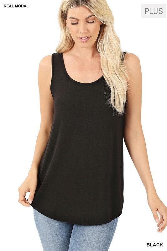 Aurelia Plus Sleeveless Tank Top Product Image