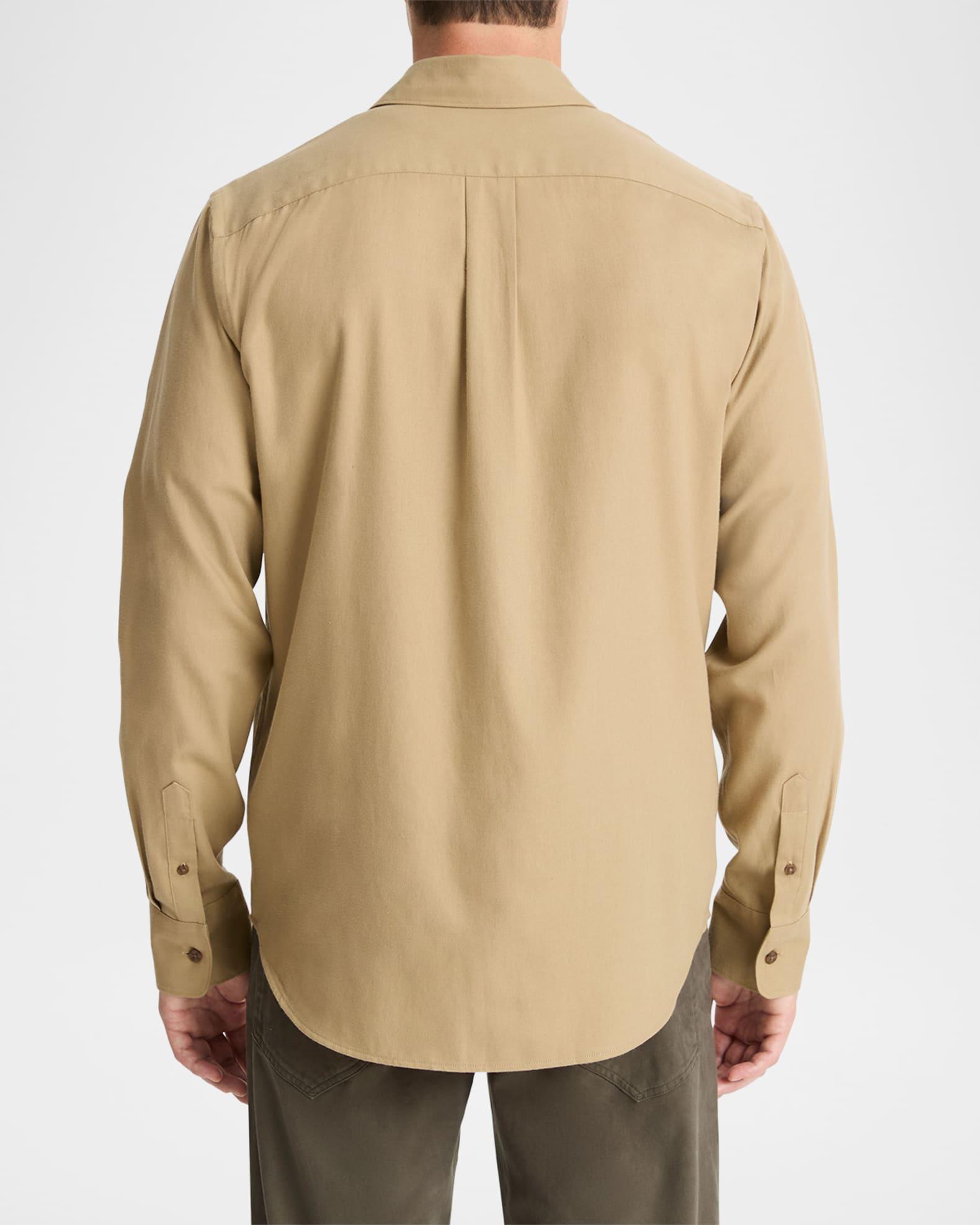 Italian Cotton-Wool Twill Shirt Product Image