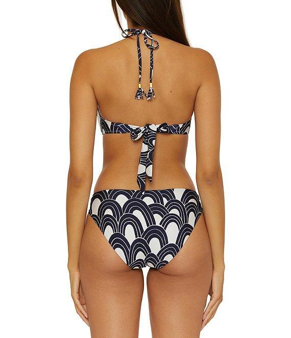 Trina Turk Arches Layered Shirred Tab Side Hipster Swim Bottom Product Image