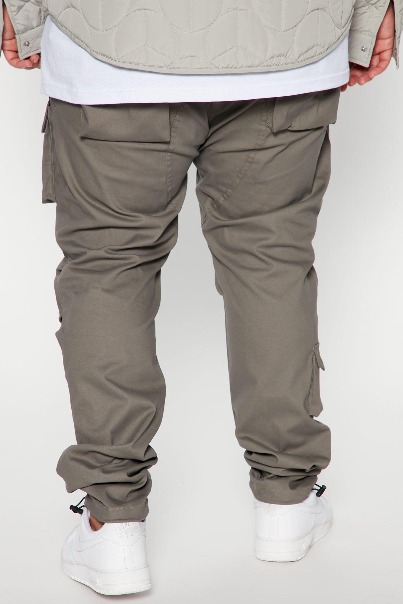 All Good Slim Cargo Pants - Charcoal Product Image