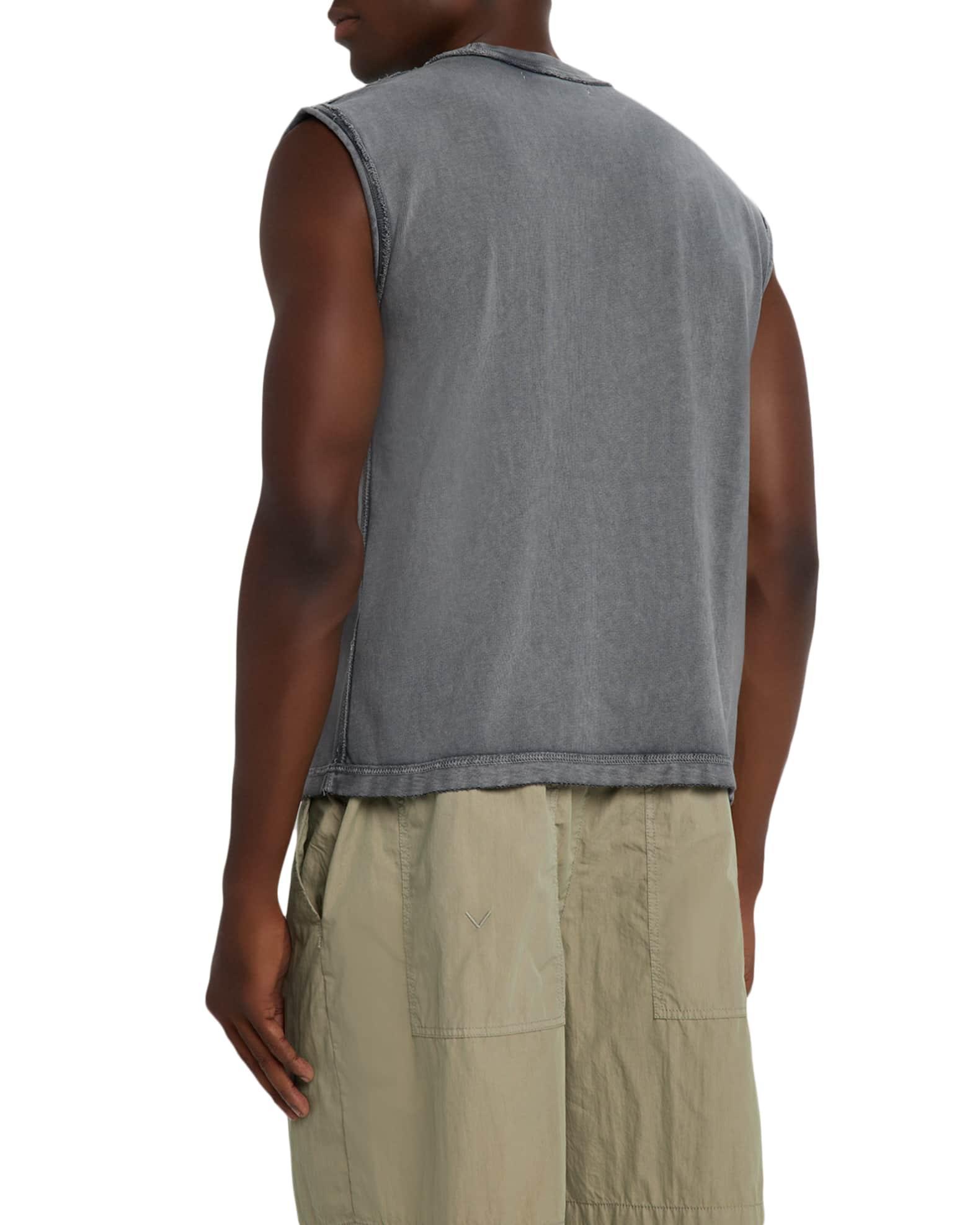 Men's Logo Sleeveless Crewneck T-Shirt Product Image