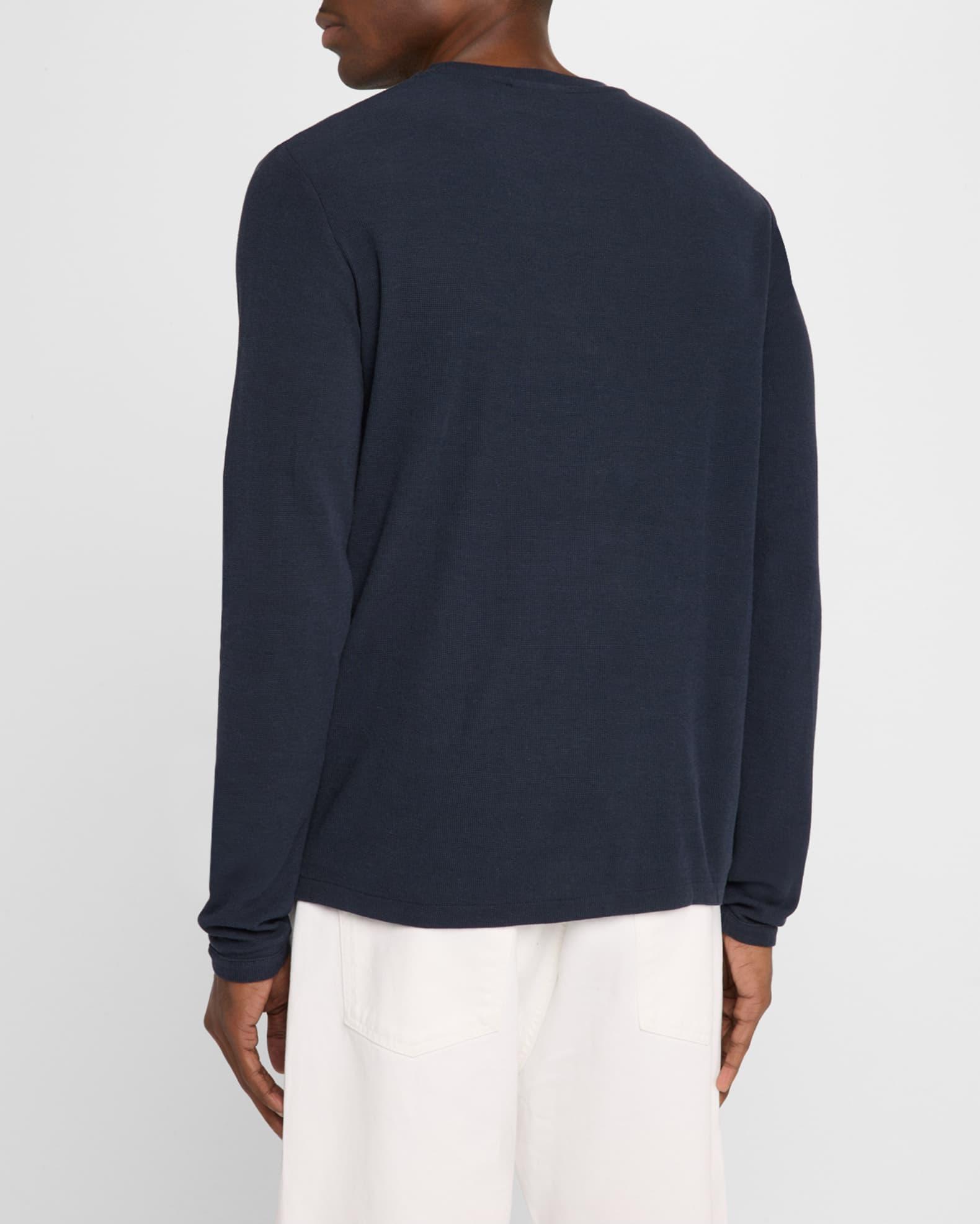 Men's Wool Quarter-Zip Polo Sweater Product Image