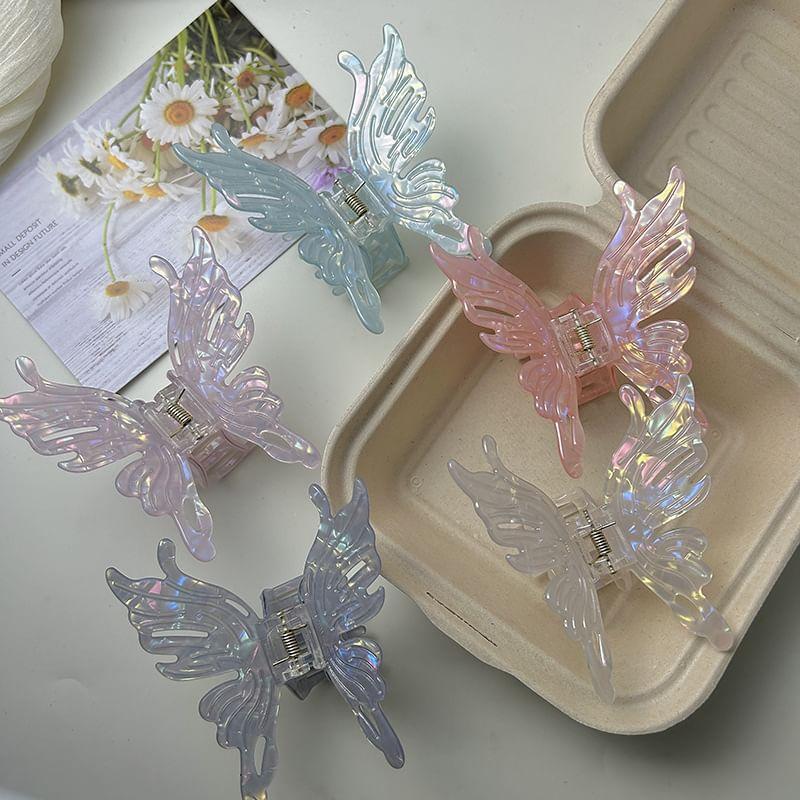 Butterfly Acrylic Hair Claw Clip Product Image